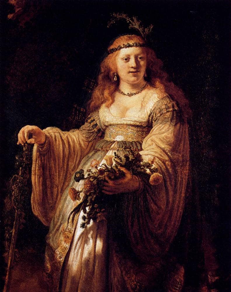 Flora by Rembrandt — Oil Painting Reproduction