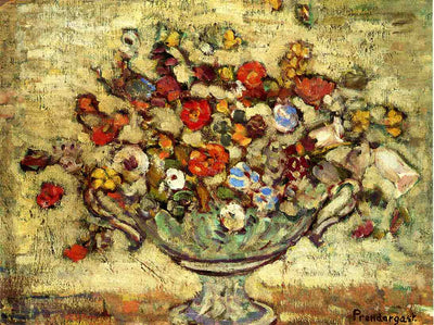 Floral Still Life in dining room