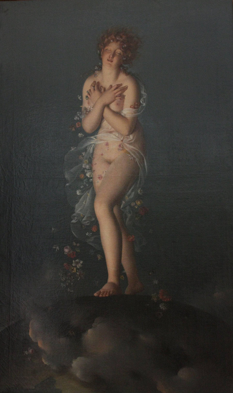 Flore caressée par Zéphyr by François Gérard — Oil Painting Reproduction