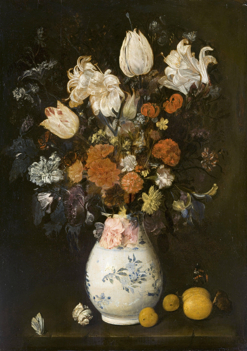 Flowers in a Vase by Judith Leyster — Oil Painting Reproduction