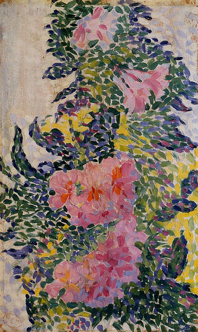 Flowers by Henri-Edmond Cross — Oil Painting Reproduction