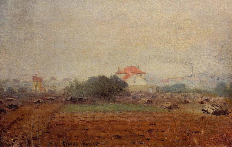 Fog by Claude Monet — Oil Painting Reproduction