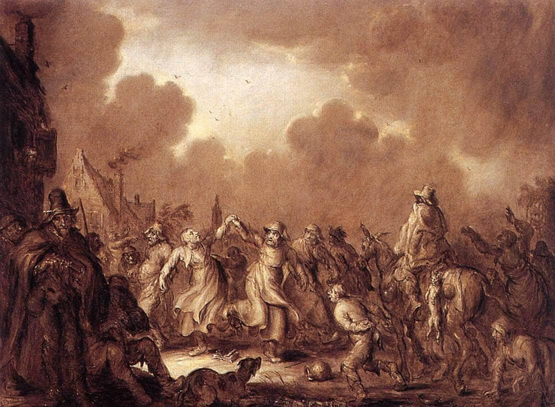 Fools Have the Most Fun by Adriaen van de Venne — Oil Painting Reproduction