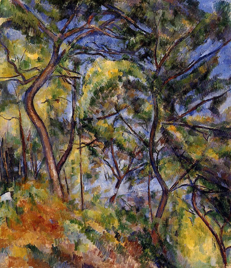 Forest by Paul Cezanne — Oil Painting Reproduction