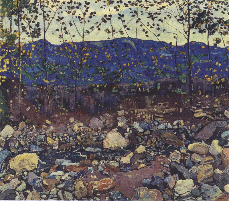 Forest Brook at Leissingen by Ferdinand Hodler — Oil Painting Reproduction