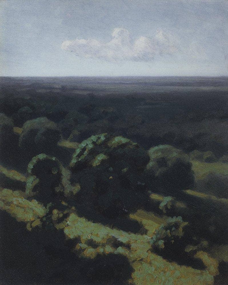 Forest expanse by Arkhyp Kuindzhi — Oil Painting Reproduction