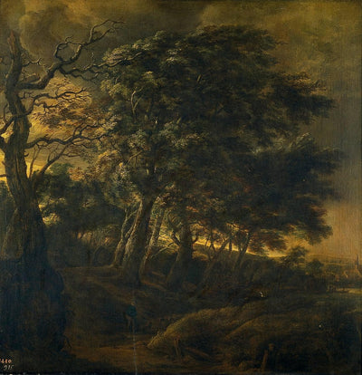 Forest in kitchen