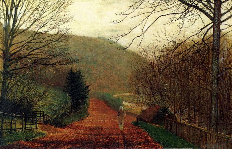 Forge Valley, Scarborough by John Atkinson Grimshaw — Oil Painting Reproduction