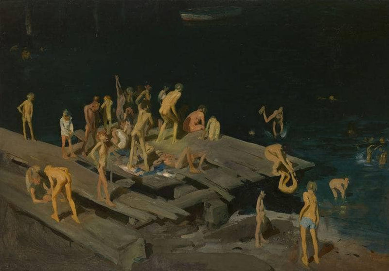 Forty-two Kids by George Bellows — Oil Painting Reproduction