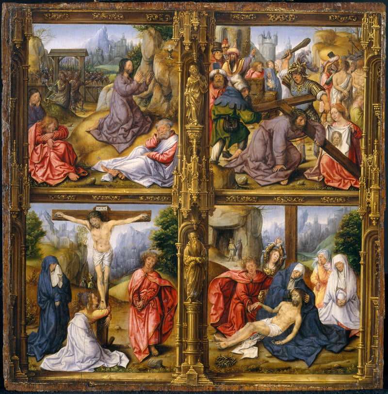 Four Scenes from the Passion by Bernard Van Orley — Oil Painting Reproduction