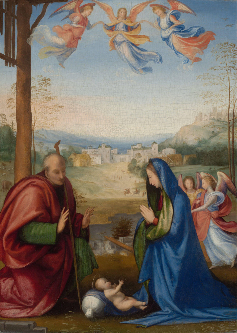 The Nativity by Fra Bartolomeo — Oil Painting Reproduction