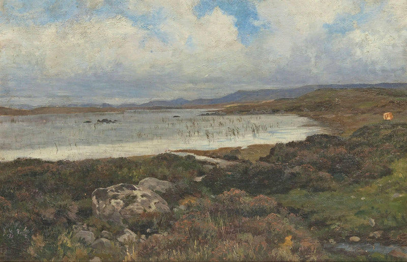Fra Orrevandet / Frøylandsvand by Kitty Lange Kielland — Oil Painting Reproduction