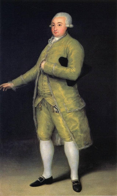 Francisco de Cabarrus in entryway