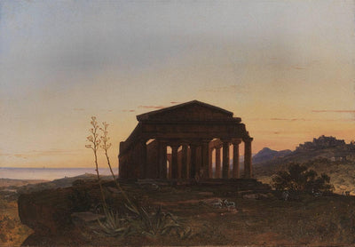 The Temple of Concordia by Girgenti in hallway