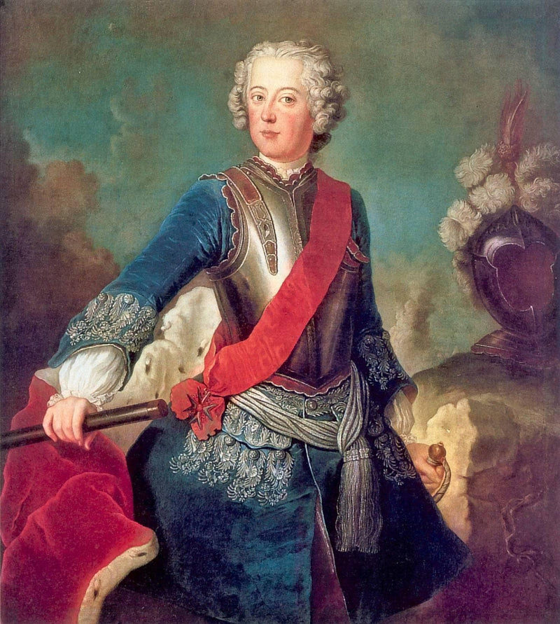 Frederick the Great by Antoine Pesne — Oil Painting Reproduction