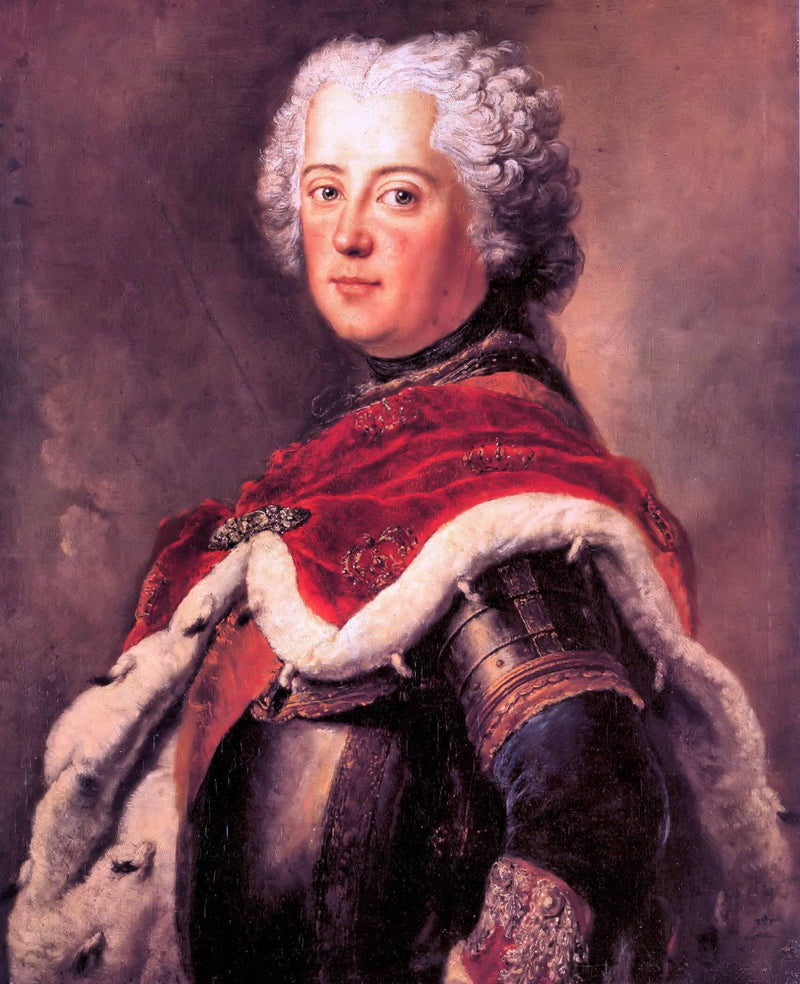 Frederick the Great as Crown Prince by Antoine Pesne — Oil Painting Reproduction