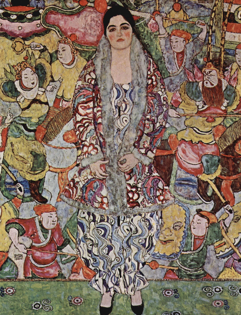 Fredericke Maria Beer by Gustav Klimt — Oil Painting Reproduction