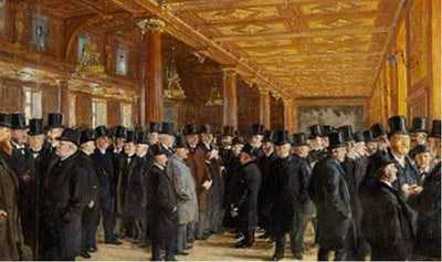 From the Copenhagen Stock Exchange in modern living room