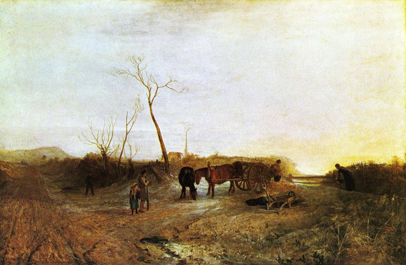 Frosty Morning by J.M.W. Turner — Oil Painting Reproduction