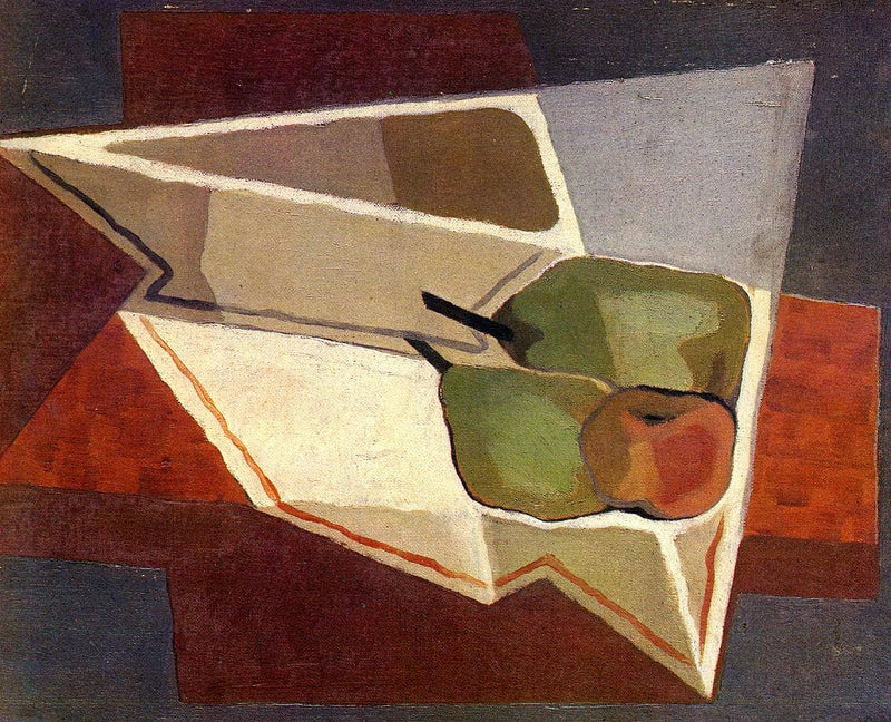 Fruit with Bowl by Juan Gris — Oil Painting Reproduction