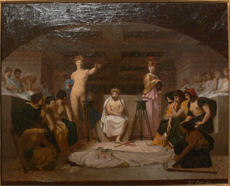 Funeral Wake by Jean-Leon Gerome — Oil Painting Reproduction