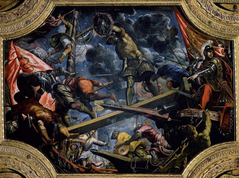 Galeas For Montes by Tintoretto — Oil Painting Reproduction