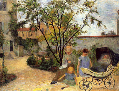 Garden In Rue Carcel in hallway