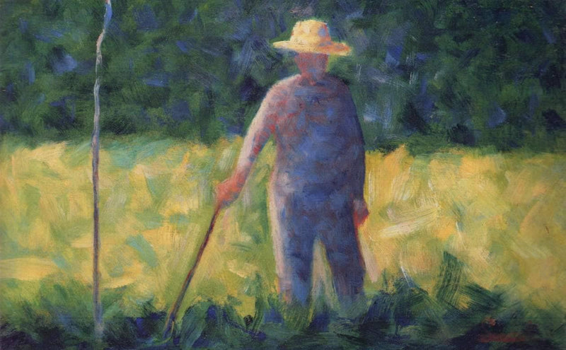 Gardener by Georges Seurat — Oil Painting Reproduction