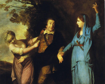 Garrick Between Tragedy and Comedy in home office
