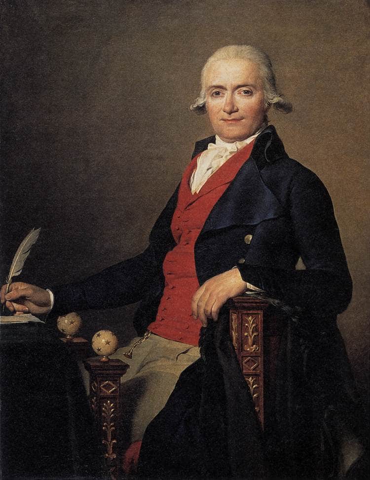 Gaspard Meyer or The Man in the Red Waistcoat by Jacques-Louis David — Oil Painting Reproduction