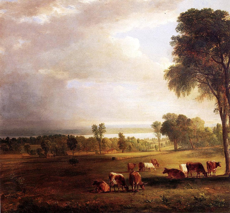 Gathering Storm by Asher Brown Durand — Oil Painting Reproduction