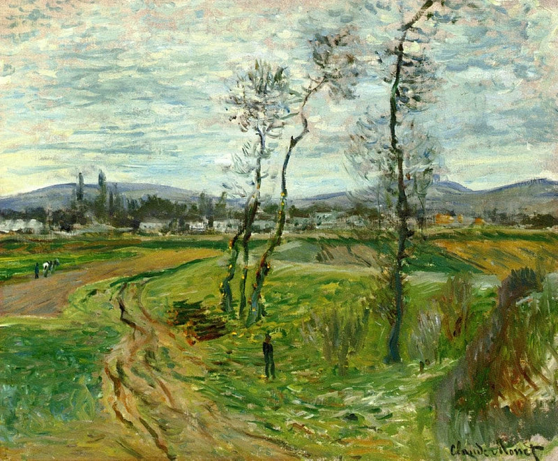Gennevilliers Plain by Claude Monet — Oil Painting Reproduction