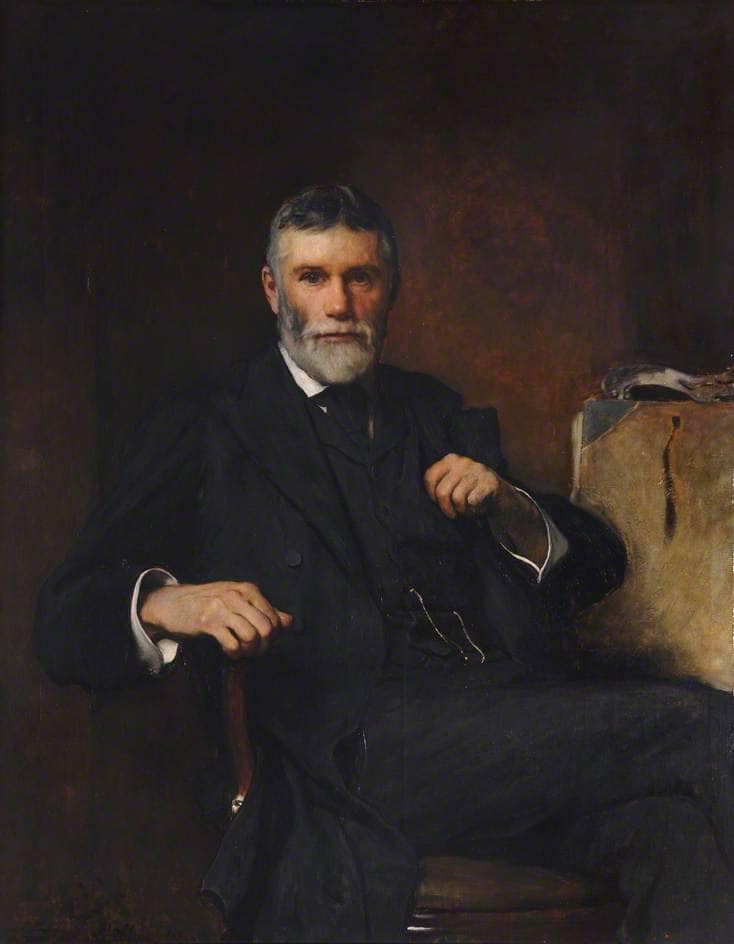 George Otto Trevelyan, Bt, OM, Honorary Fellow, Politician and Author by Frank Holl, Oil Painting Reproduction