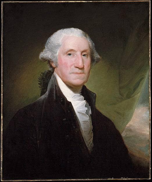 George Washington (Gibbs-Channing-Avery portrait) by Gilbert Stuart — Oil Painting Reproduction
