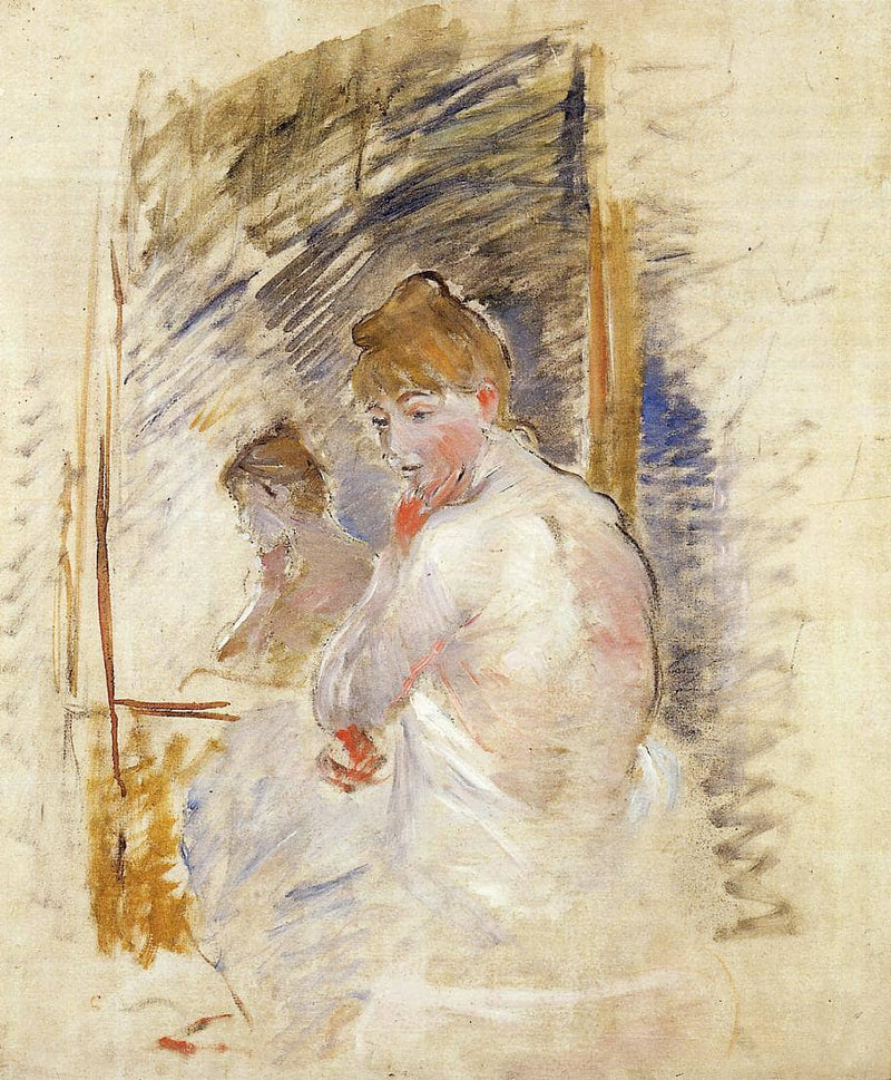 Getting out of Bed by Berthe Morisot — Oil Painting Reproduction