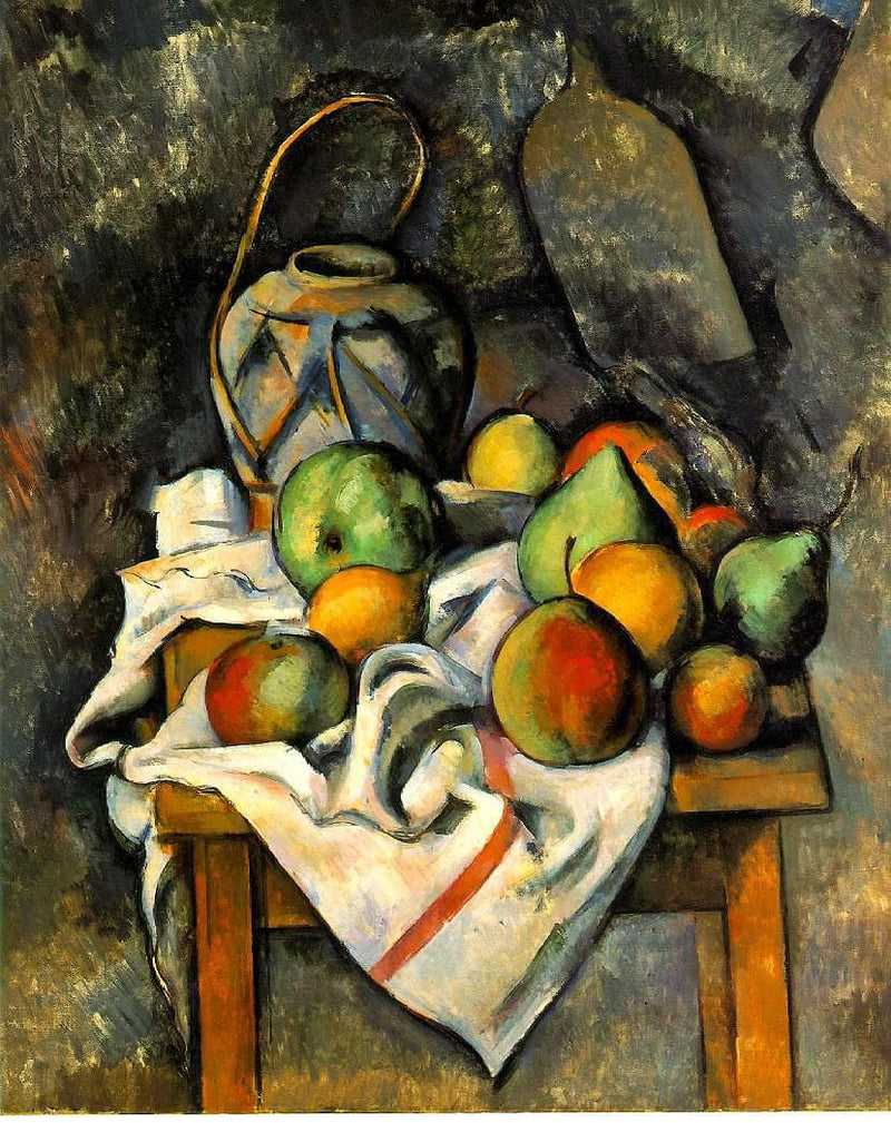 Ginger Jar by Paul Cezanne — Oil Painting Reproduction
