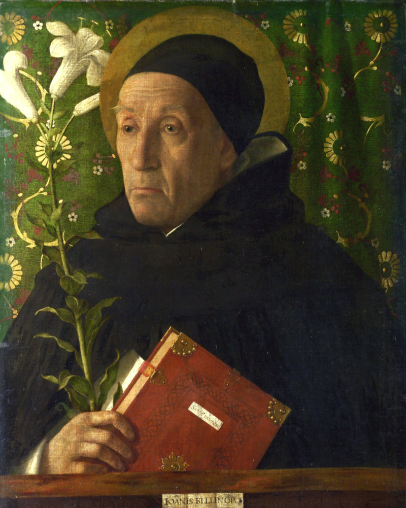 Portrait of Fra Theodoro da Urbino by Giovanni Bellini — Oil Painting Reproduction