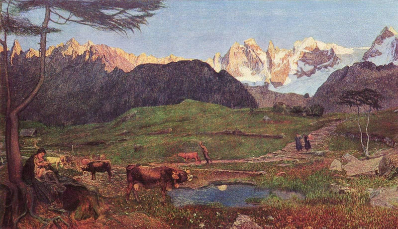 Life by Giovanni Segantini — Oil Painting Reproduction
