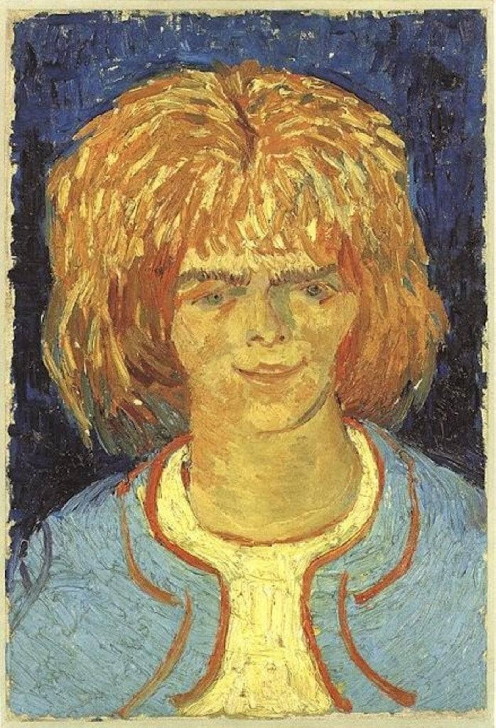 Girl with Ruffled Hair (The Mudlark) by Vincent van Gogh — Oil Painting Reproduction