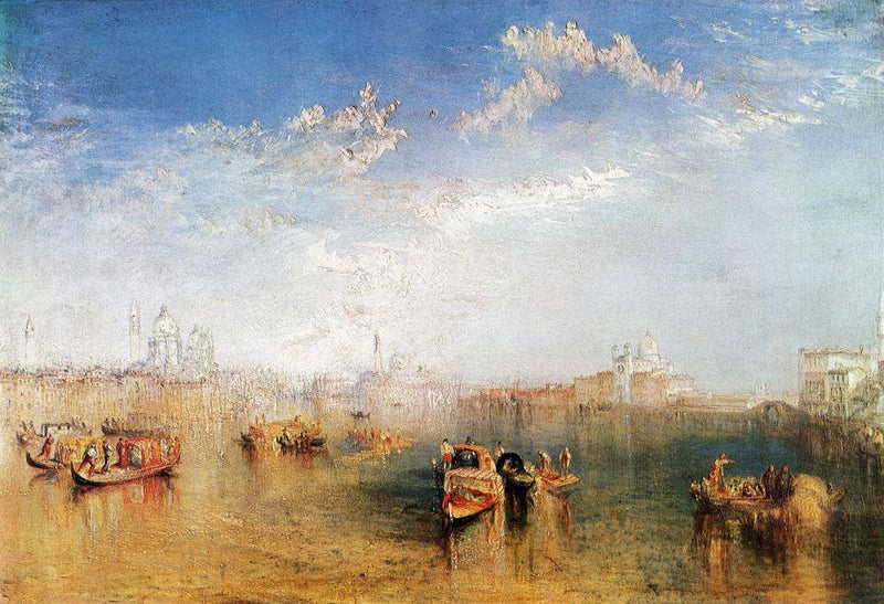 Giudecca, la Donna della Salute and San Georgio by J.M.W. Turner — Oil Painting Reproduction