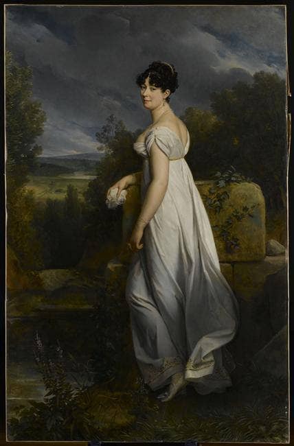 Giuseppa Carcano (1760 - 1840), marquise Visconti di Borgorato by François Gérard — Oil Painting Reproduction