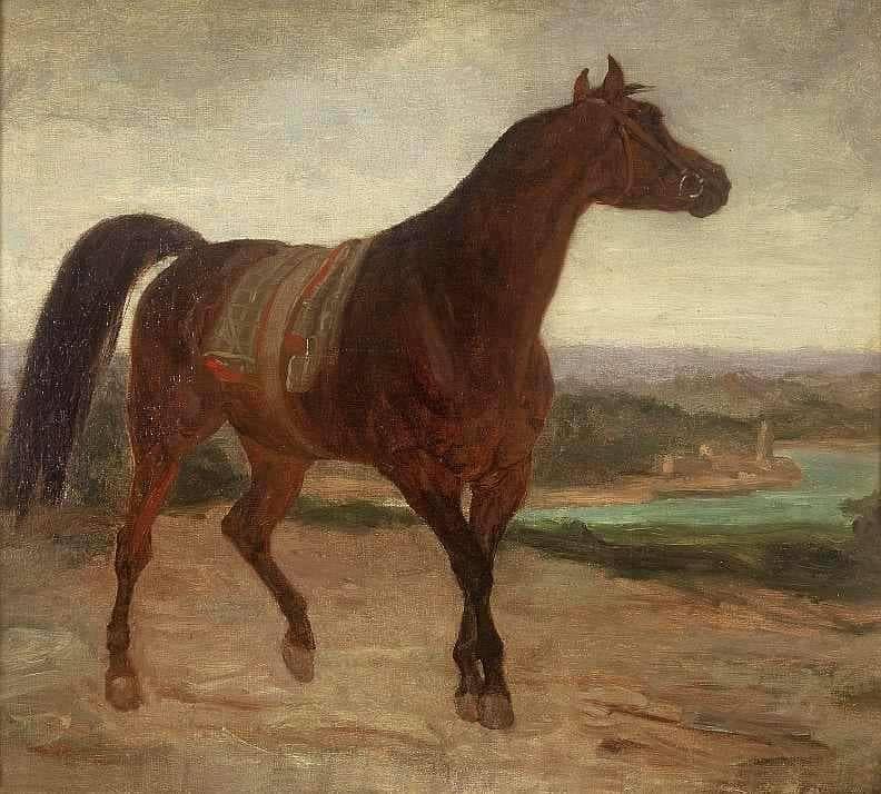 Gniady KoÅ by Henryk Rodakowski — Oil Painting Reproduction