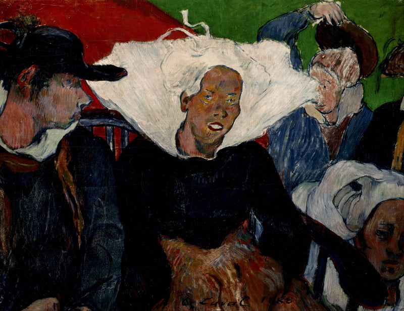 Going to Market, Brittany by Charles Laval — Oil Painting Reproduction