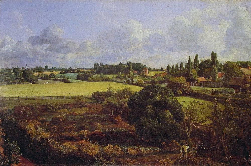Golding Constable's Kitchen Garden by John Constable — Oil Painting Reproduction