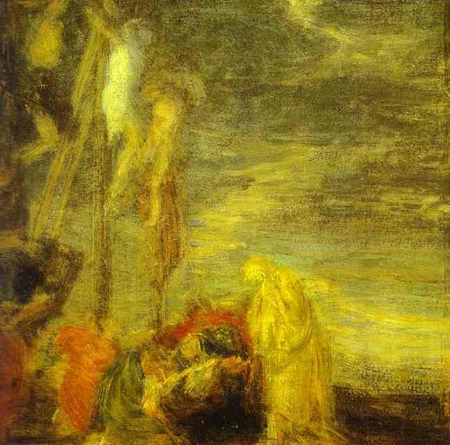 Golgotha (copy after Veronese) by Henri Fantin-Latour — Oil Painting Reproduction