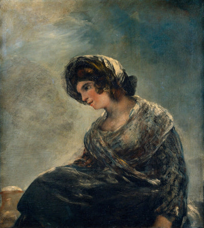Milkmaid of Bordeaux in home office