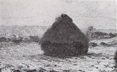 Grainstack in the Sunlight, Snow Effect in kitchen