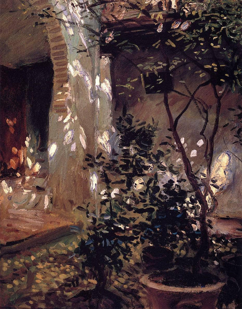 Granada. Sunspots by John Singer Sargent — Oil Painting Reproduction