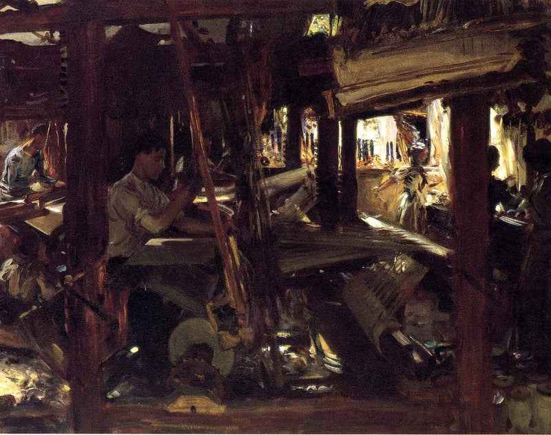 Granada. The Weavers by John Singer Sargent — Oil Painting Reproduction