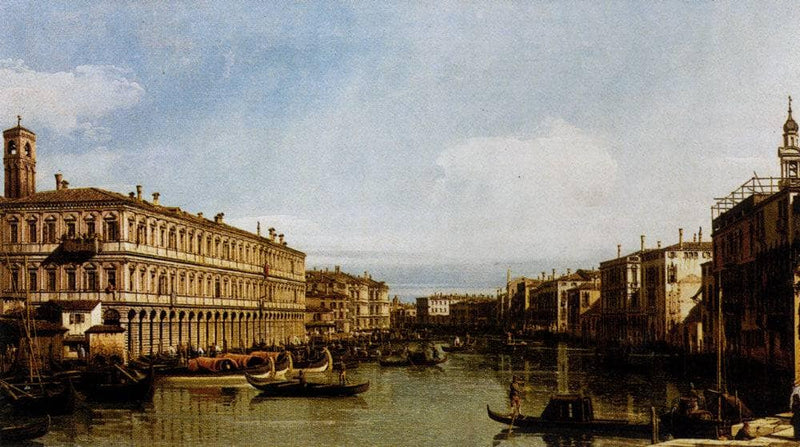 Grand Canal by Canaletto — Oil Painting Reproduction